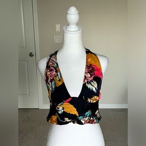 NWOT Free People Seraphina Halter Top Size XS